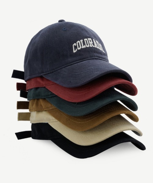 Ressaca（レサーカ）の「COLORADOロゴ刺繍 ベースボールキャップ（キャップ・メンズ・グリーン/ネイビー/キャメル/ブラック/グレー/オフホワイト/レッド/ベージュ/ブラウン・FREE）」の21枚目の写真