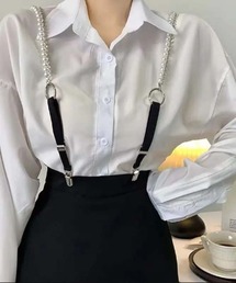 TONE SELECT GOODS | 【float】パール ×ラインストーン サスペンダー(サスペンダー)