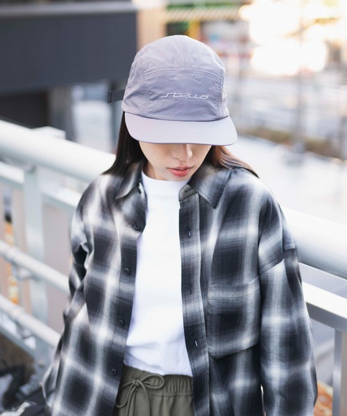 WEGO(ウィゴー)の「WEGO/stellaロゴジェットキャップ(キャップ・レディース・グレー/ブラック・FREE)」の14枚目の写真