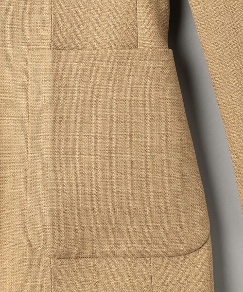 BEAUTY&YOUTH UNITED ARROWS（ビューティーアンドユースユナイテッドアローズ）の「ポリエステル ウエストスリム ジャケット（テーラードジャケット・レディース・ベージュ・S/M）」の14枚目の写真