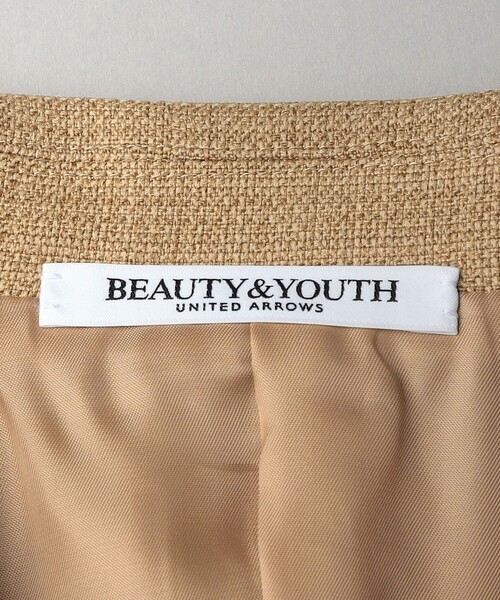BEAUTY&YOUTH UNITED ARROWS（ビューティーアンドユースユナイテッドアローズ）の「ポリエステル ウエストスリム ジャケット（テーラードジャケット・レディース・ベージュ・S/M）」の17枚目の写真