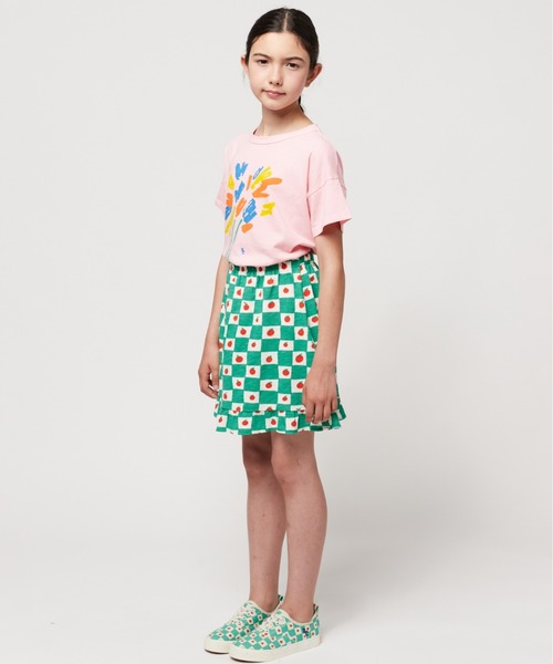 BOBO CHOSES（ボボショーズ）の「Tomato all over skirt（スカート・キッズ・オフホワイト・2y-3y/4-5YEAR/6-7YEAR/8Y-10Y/10Y-12Y/12Y-14Y）」の6枚目の写真