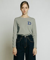 DSC / Dロゴ刺繍ロングスリーブTシャツ