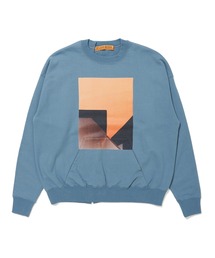 Front Printed Crew Sweat【STUDIOSEVEN/スタジオセブン】