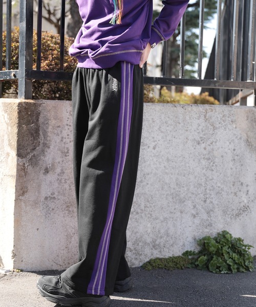 HOOK(フック)の「HOOK -original- 配色ワンポイント刺繍飾りステッチサイドラインスウェットパンツ セットアップ可能(スウェットパンツ・メンズ・ブラック系その他2/ブラック系その他/ブラック/ブルー/ブラウン/ライトベージュ・S/M/L/XL)」の4枚目の写真