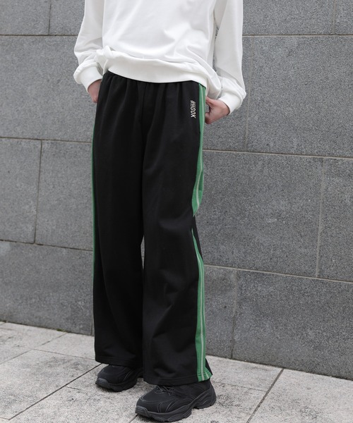 HOOK(フック)の「HOOK -original- 配色ワンポイント刺繍飾りステッチサイドラインスウェットパンツ セットアップ可能(スウェットパンツ・メンズ・ブラック系その他2/ブラック系その他/ブラック/ブルー/ブラウン/ライトベージュ・S/M/L/XL)」の13枚目の写真