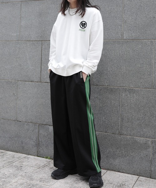 HOOK(フック)の「HOOK -original- 配色ワンポイント刺繍飾りステッチサイドラインスウェットパンツ セットアップ可能(スウェットパンツ・メンズ・ブラック系その他2/ブラック系その他/ブラック/ブルー/ブラウン/ライトベージュ・S/M/L/XL)」の15枚目の写真