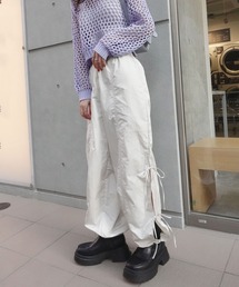 CORNERS | ナイロンサイドリボンパンツ(カーゴパンツ)