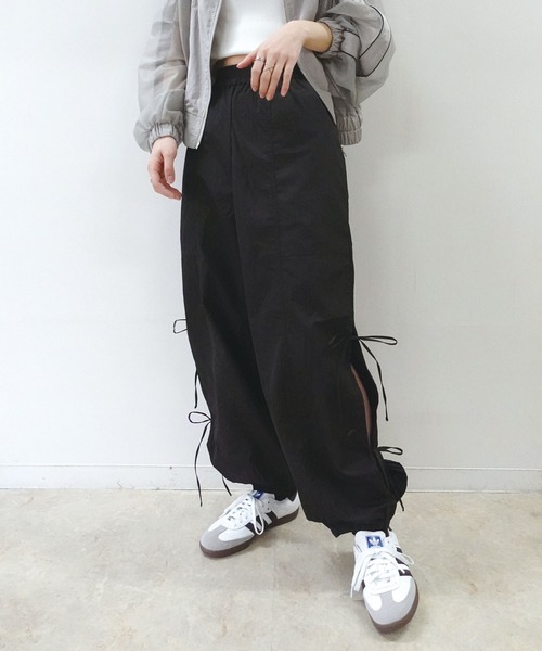 lopew サイドリボンニットパンツ サイドリボンニットショートパンツ /Side Ribbon Knit Short