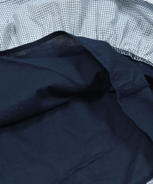 Noeil aime BeBe(ノイユエイムベベ)の「【お揃い】天竺切り替えティアードワンピース(80~130cm)(ワンピース・キッズ・ブルー系その他2/ベージュ系その他・110cm/90cm/100cm/120cm/80cm/130cm)」の12枚目の写真