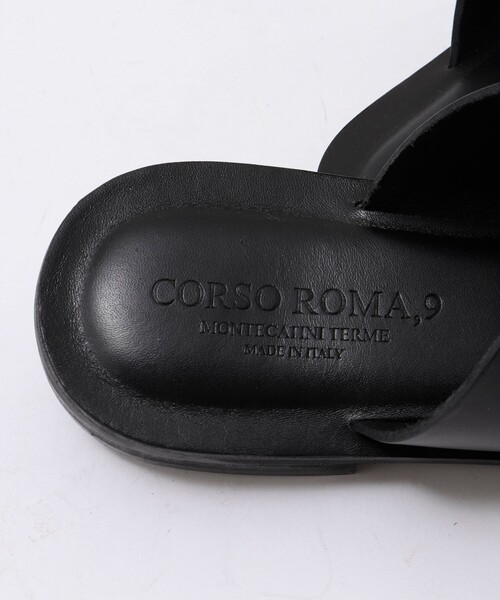 CORSO ROMA,9(コルソローマ)の「【CORSO ROMA 9/コルソローマノーヴェ】ビットツキサンダル(サンダル・レディース・ホワイト/ブラック・36/38/37)」の4枚目の写真