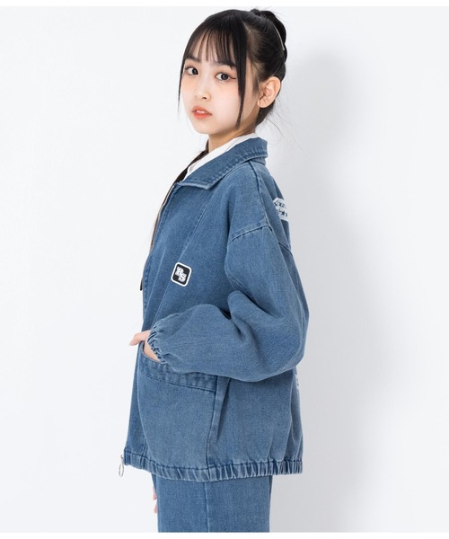 ジャム工房★まとめ売り37品★150-160cm ANAP GIRL ANAP GiRL（アナップガール）の「ANAPR+S【リラスポ】オーバーデニム