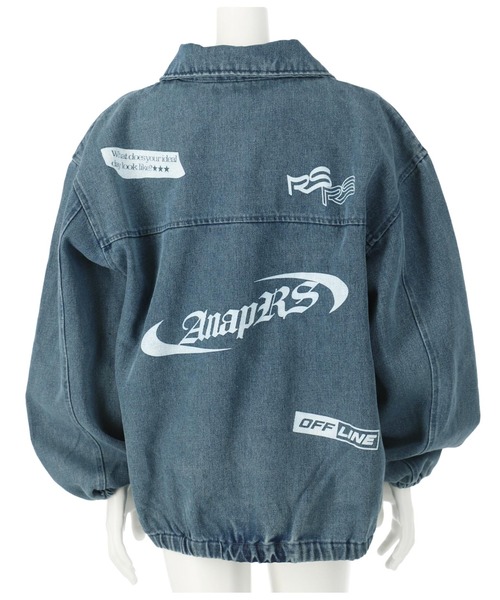 ANAP GiRL（アナップガール）の「ANAPR+S【リラスポ】オーバーデニム