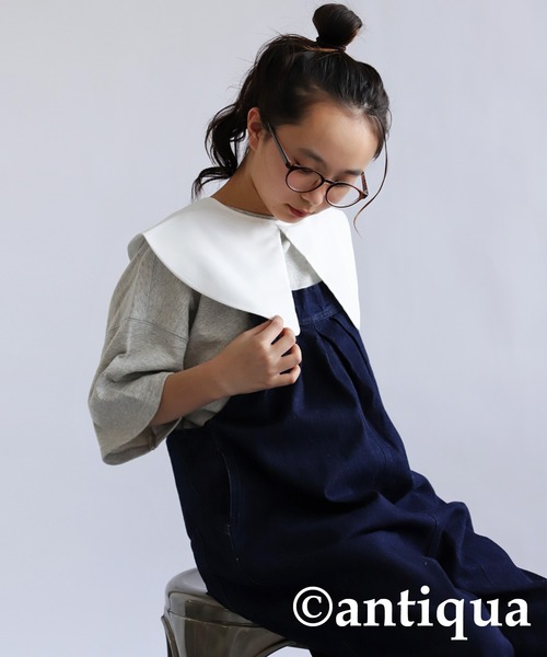 antiqua（アンティカ）の「2wayつけ襟（付け襟・キッズ・ホワイト・FREE）」の12枚目の写真