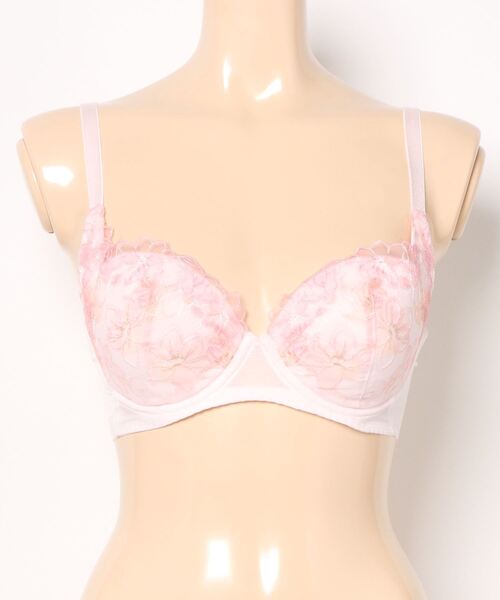 Triumph(トリンプ)の「天使のブラ 魔法のハリ感596 ブラジャー【D,E,Fカップ】(ブラジャー・レディース・ブルー/ピンク/イエロー/オレンジ・D65/D70/D75/D80/E65/E70/E75/E80/F70/F75)」の22枚目の写真
