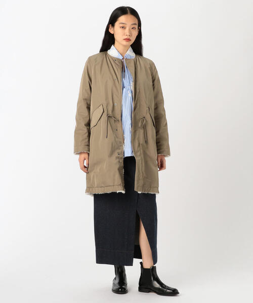 セール/ブランド古着】【MACPHEE】ノーカラーコート（ノーカラーコート  