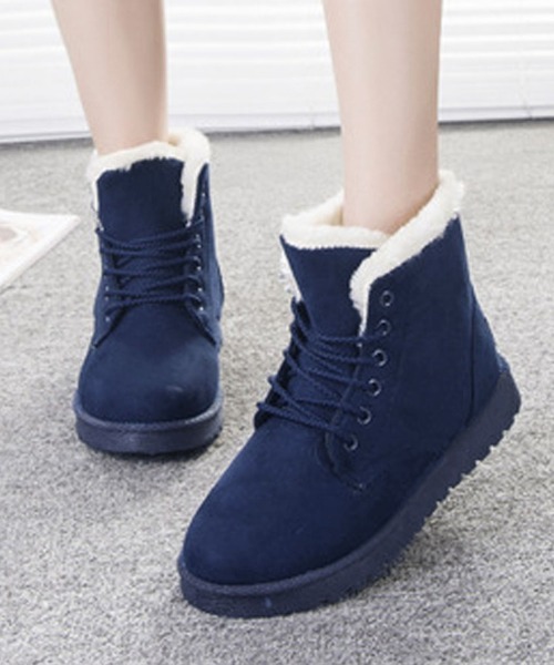 Miniministore(ミニミニストア)の「【新サイズ追加】ムートンブーツ美脚脚長ショートブーツ(ブーツ・レディース・ライトブラウン/ベージュ/グレー/ブラック/ネイビー/ピンク・24.0cm/23.0cm/24.5cm/22.5cm/23.5cm/25.0cm)」の5枚目の写真