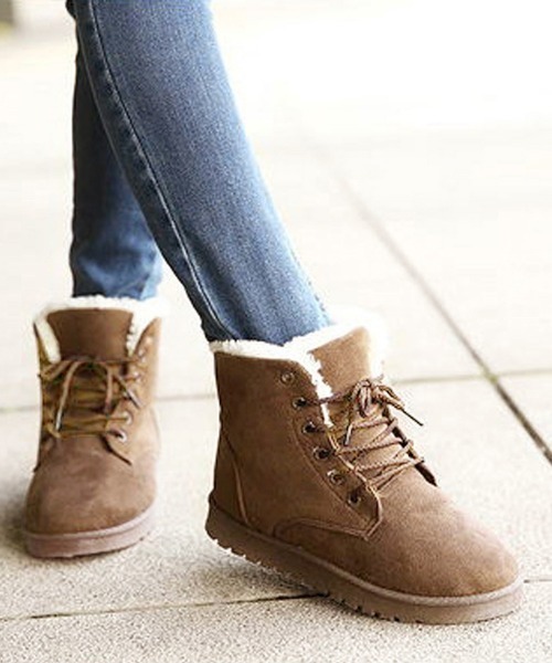 Miniministore(ミニミニストア)の「【新サイズ追加】ムートンブーツ美脚脚長ショートブーツ(ブーツ・レディース・ライトブラウン/ベージュ/グレー/ブラック/ネイビー/ピンク・24.0cm/23.0cm/24.5cm/22.5cm/23.5cm/25.0cm)」の21枚目の写真