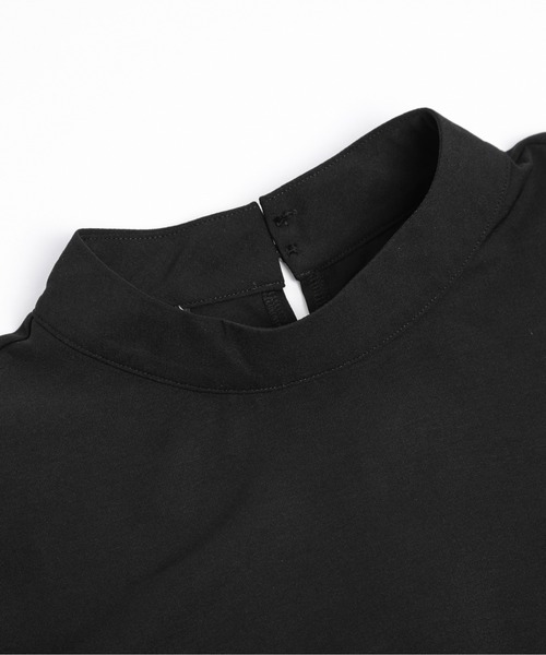 AMELY(エミリー)の「フリルスリーブブラウス(シャツ/ブラウス・レディース・ホワイト/ブラック・フリー)」の9枚目の写真