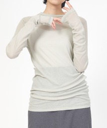 THE SHINZONE | SHEER LONG TEE(Tシャツ/カットソー)