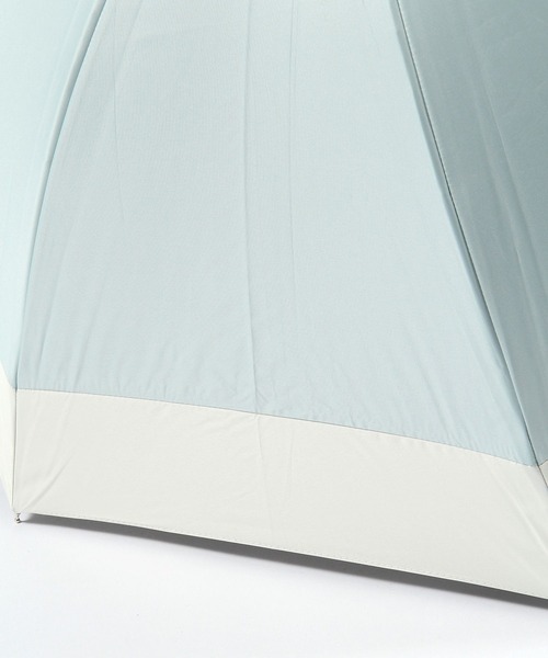 GLOBAL WORK(グローバルワーク)の「PUバイカラー晴雨長傘/985581(長傘・レディース・ミント/ブラック/グレー/ベージュ/オフホワイト/ネイビー・ONE SIZE)」の15枚目の写真