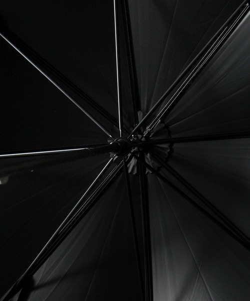 GLOBAL WORK(グローバルワーク)の「PUバイカラー晴雨長傘/985581(長傘・レディース・ミント/ブラック/グレー/ベージュ/オフホワイト/ネイビー・ONE SIZE)」の11枚目の写真