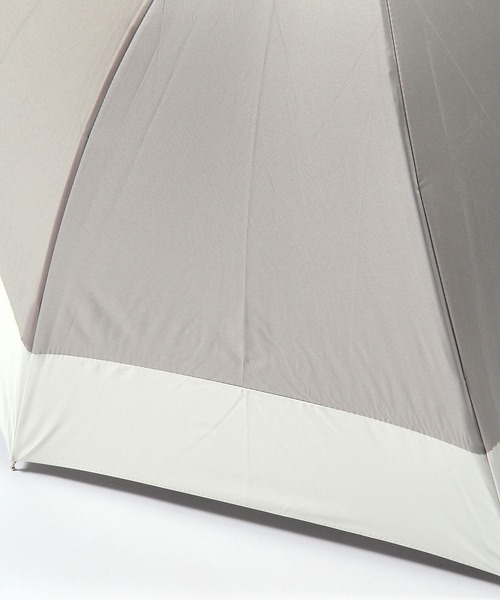 GLOBAL WORK(グローバルワーク)の「PUバイカラー晴雨長傘/985581(長傘・レディース・ミント/ブラック/グレー/ベージュ/オフホワイト/ネイビー・ONE SIZE)」の13枚目の写真