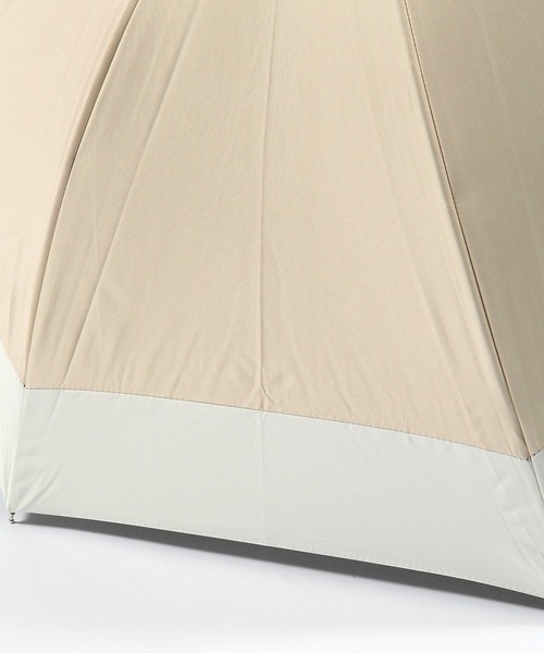 GLOBAL WORK(グローバルワーク)の「PUバイカラー晴雨長傘/985581(長傘・レディース・ミント/ブラック/グレー/ベージュ/オフホワイト/ネイビー・ONE SIZE)」の14枚目の写真