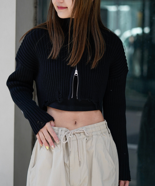 Drawer ドゥロワー ウールスカート 36 メルトン Drawer ドゥロワー