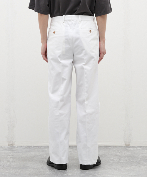 BERNARD ZINS ホワイト　チノパン BERNARD ZINS ホワイト チノパン Lポケットパンツ＜BERNARD ZINS