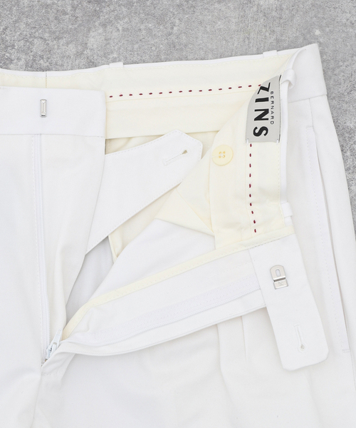 BERNARD ZINS ホワイト　チノパン BERNARD ZINS ホワイト チノパン BERNARD ZINS ホワイト