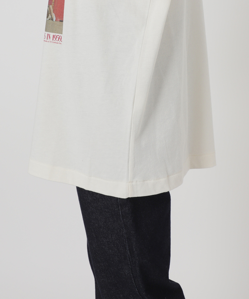 週末値下げSLOBE IENA LIFEフォトルーズTEE 黒 早めに欲しい方！ WEB限定/追加3予約》LIFEフォトルーズTEE（Tシャツ／カットソー