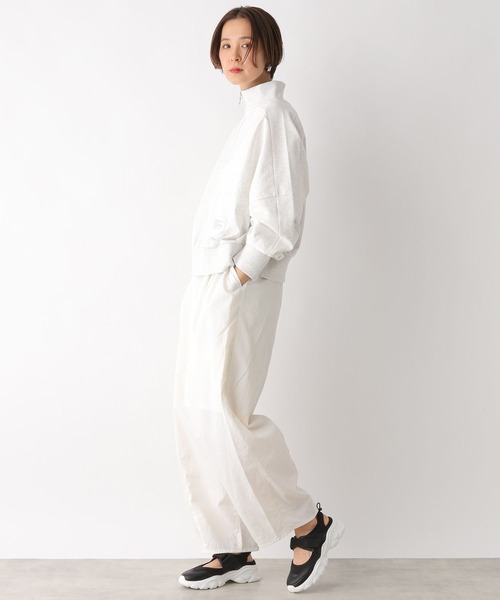 LEPSIM（レプシィム）の「ワイドハーフZIP　107562（Tシャツ/カットソー・レディース・チャコールグレー/ライトパープル/ライトグレー・FREE）」の22枚目の写真