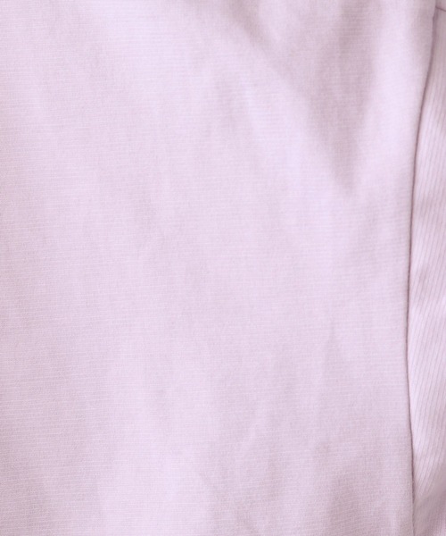 LEPSIM（レプシィム）の「ワイドハーフZIP　107562（Tシャツ/カットソー・レディース・チャコールグレー/ライトパープル/ライトグレー・FREE）」の7枚目の写真