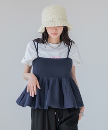 LOWRYS FARM | ペプラムニットキャミ　111949(Tシャツ/カットソー)