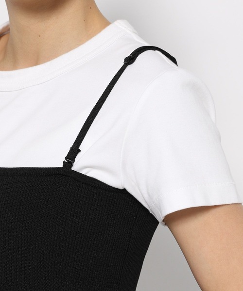 LOWRYS FARM（ローリーズファーム）の「ペプラムニットキャミ　111949（Tシャツ/カットソー・レディース・ブラック/ネイビー/レッド・FREE）」の12枚目の写真