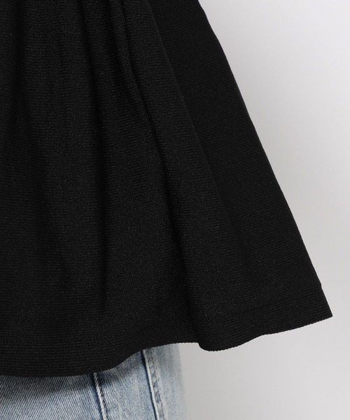 LOWRYS FARM（ローリーズファーム）の「ペプラムニットキャミ　111949（Tシャツ/カットソー・レディース・ブラック/ネイビー/レッド・FREE）」の13枚目の写真