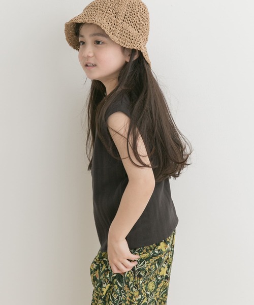 URBAN RESEARCH DOORS（アーバンリサーチドアーズ）の「ノースリランダムカットソー(KIDS)（Tシャツ/カットソー・キッズ・チャコールグレー/アイボリー・135/105/120）」の13枚目の写真