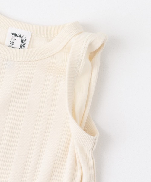 URBAN RESEARCH DOORS（アーバンリサーチドアーズ）の「ノースリランダムカットソー(KIDS)（Tシャツ/カットソー・キッズ・チャコールグレー/アイボリー・135/105/120）」の10枚目の写真