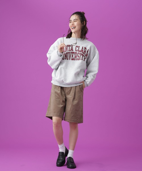 Apo(s)ture(アポスチャー)の「SOFIA-001/コーデュロイワンタックショートパンツ(その他パンツ・レディース・ホワイト/カーキ/ネイビー/ベージュ・XS/S/M/L/XL)」の22枚目の写真