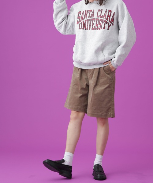Apo(s)ture(アポスチャー)の「SOFIA-001/コーデュロイワンタックショートパンツ(その他パンツ・レディース・ホワイト/カーキ/ネイビー/ベージュ・XS/S/M/L/XL)」の19枚目の写真