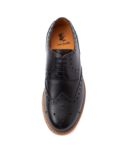 London Shoe Make（ロンドンシューメイク）の「London Shoe Make / ロンドンシューメイク ≪グッドイヤーウェルト製法≫ ウィングチップ 601（ドレスシューズ・メンズ・ベージュ系その他/バーガンディー/ブラック/タン・6.5/7.5/7/8/8.5/9/9.5）」の6枚目の写真
