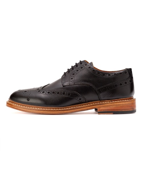 London Shoe Make（ロンドンシューメイク）の「London Shoe Make / ロンドンシューメイク ≪グッドイヤーウェルト製法≫ ウィングチップ 601（ドレスシューズ・メンズ・ベージュ系その他/バーガンディー/ブラック/タン・6.5/7.5/7/8/8.5/9/9.5）」の7枚目の写真