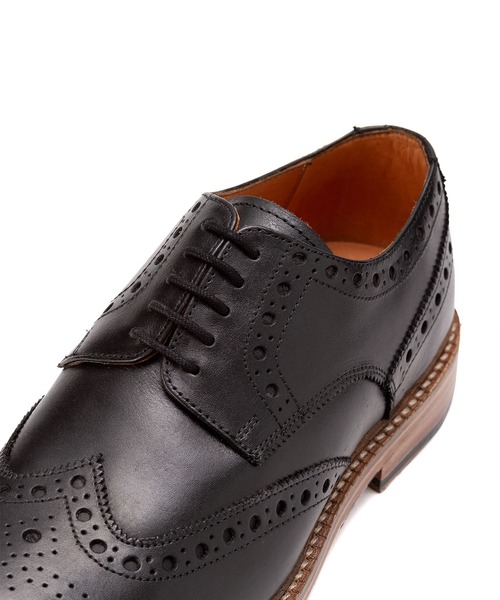 London Shoe Make（ロンドンシューメイク）の「London Shoe Make / ロンドンシューメイク ≪グッドイヤーウェルト製法≫ ウィングチップ 601（ドレスシューズ・メンズ・ベージュ系その他/バーガンディー/ブラック/タン・6.5/7.5/7/8/8.5/9/9.5）」の9枚目の写真