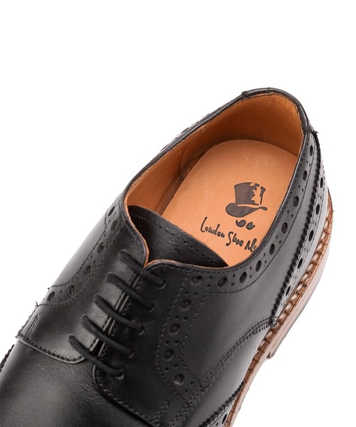 London Shoe Make（ロンドンシューメイク）の「London Shoe Make / ロンドンシューメイク ≪グッドイヤーウェルト製法≫ ウィングチップ 601（ドレスシューズ・メンズ・ベージュ系その他/バーガンディー/ブラック/タン・6.5/7.5/7/8/8.5/9/9.5）」の10枚目の写真