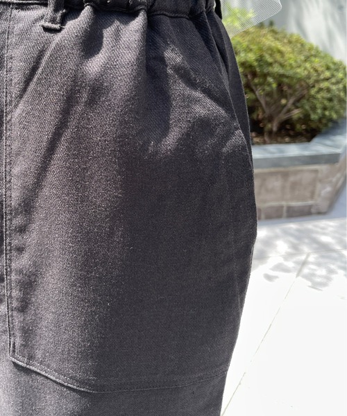 Meli rich（メリーリッチ）の「フレンチリネンベイカーパンツ（その他パンツ・レディース・チャコールグレー/ブルー/オレンジ・FREE）」の13枚目の写真