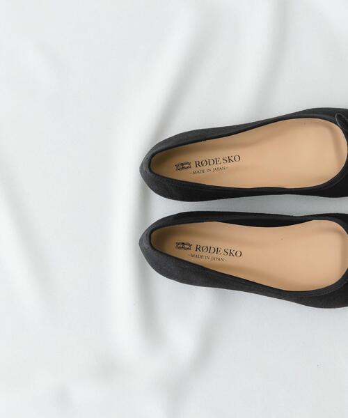 RODE SKO(ロデスコ)の「『MADE IN JAPAN』オープントゥリボンパンプス(パンプス・レディース・シルバー/ライトブルー/ブラック・36/37/38)」の6枚目の写真