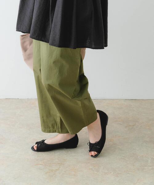 RODE SKO(ロデスコ)の「『MADE IN JAPAN』オープントゥリボンパンプス(パンプス・レディース・シルバー/ライトブルー/ブラック・36/37/38)」の11枚目の写真