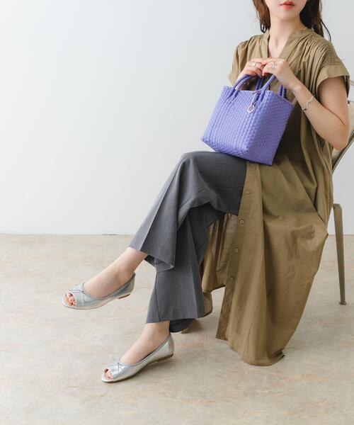 RODE SKO(ロデスコ)の「『MADE IN JAPAN』オープントゥリボンパンプス(パンプス・レディース・シルバー/ライトブルー/ブラック・36/37/38)」の17枚目の写真