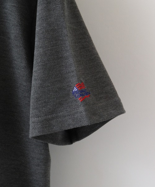 JEMORGAN(ジェーイーモーガン)の「JEMORGAN カノコ ミニポロシャツ(ポロシャツ・レディース・ブラック/チャコール/ホワイト・F)」の15枚目の写真